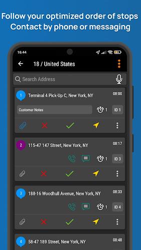 Schermata Routin Smart Route Planner 3