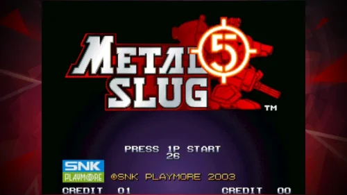 METAL SLUG 5 ACA NEOGEO Ekran Görüntüsü 1