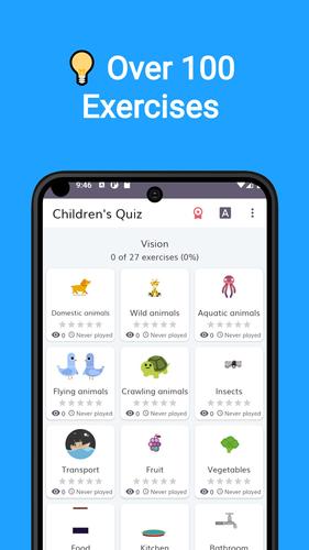 Children's Quiz Captura de tela 0