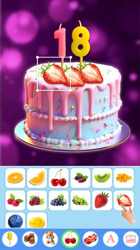 DIY Cake Maker ဖန်သားပြင်ဓာတ်ပုံ 1