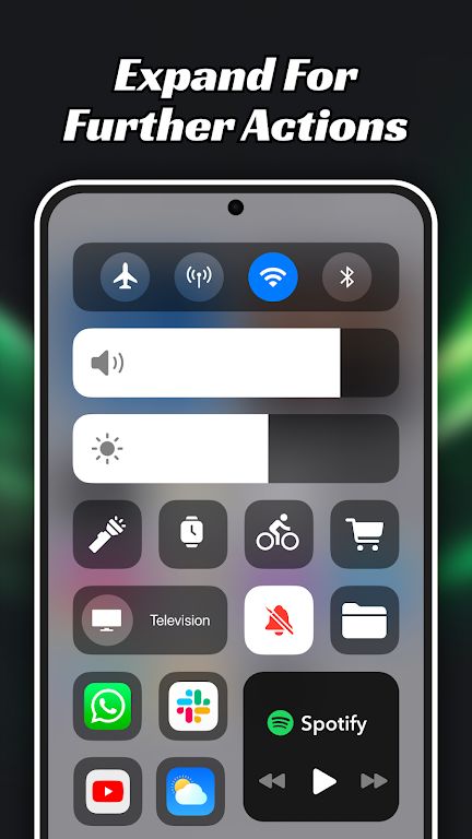 Control Center AZ Mod Captura de pantalla 1