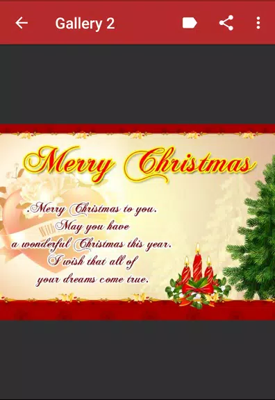Merry Christmas Wishes Ảnh chụp màn hình 2