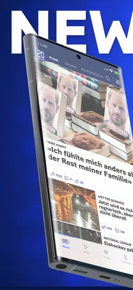 20 Minuten - Nachrichten ภาพหน้าจอ 0