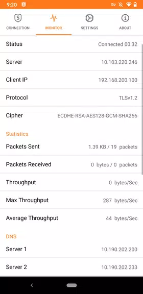 SonicWall Mobile Connect Screenshot 2