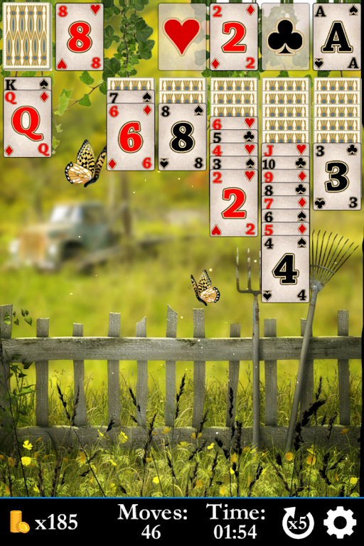 Pyramid Solitaire: The Country Captura de tela 2