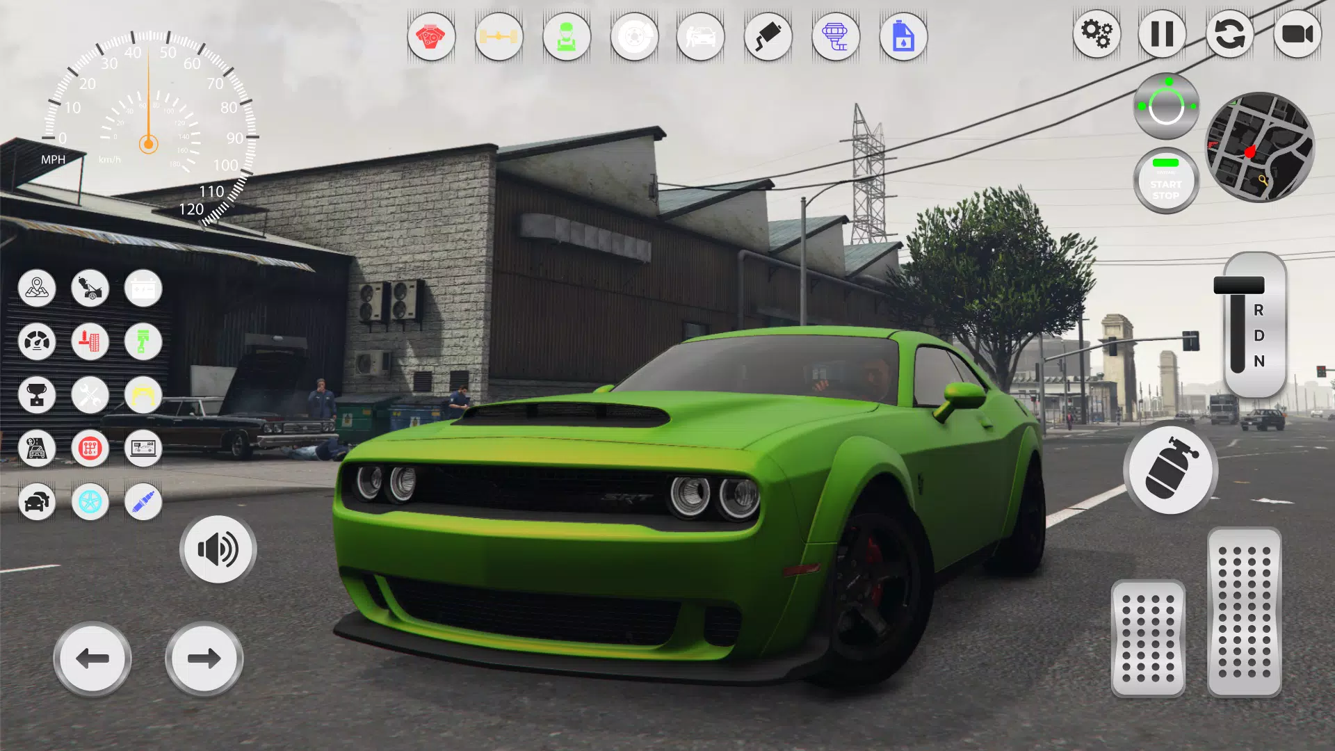 Race Muscle: Dodge Challenger Tangkapan skrin 0