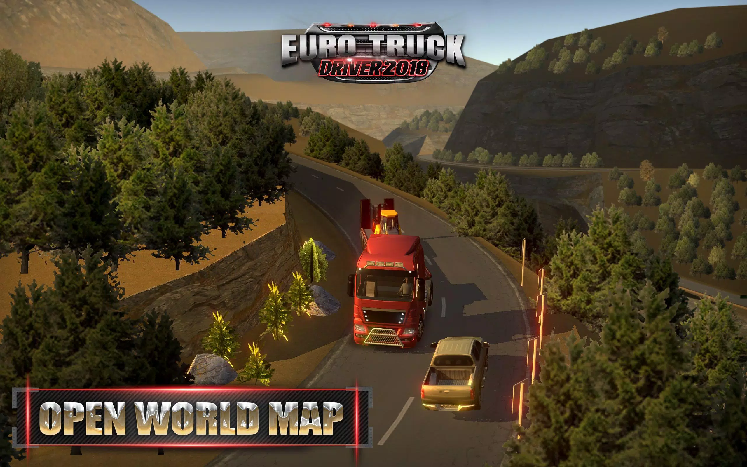 Euro Truck Driver 2018 Screenshot 1