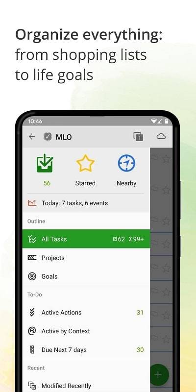 MyLifeOrganized: To-Do List Captura de tela 0