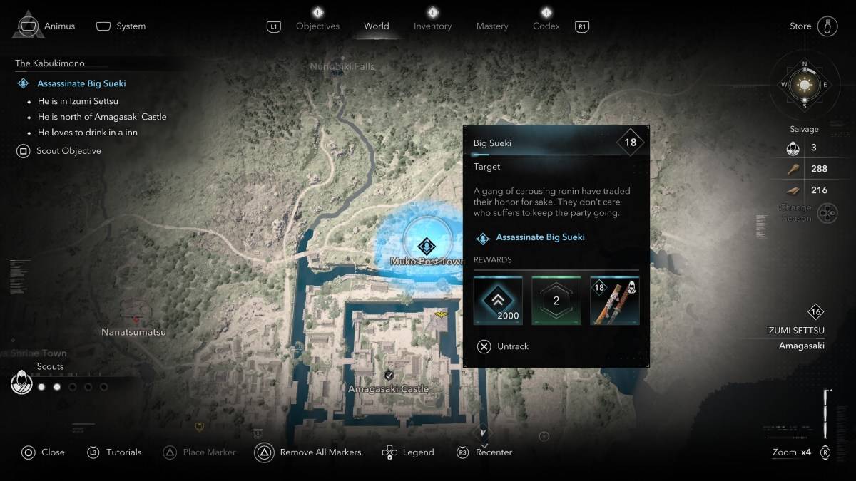 How and Where to Find All Kabukimono Members in Assassin's Creed Shadows Big Sueki