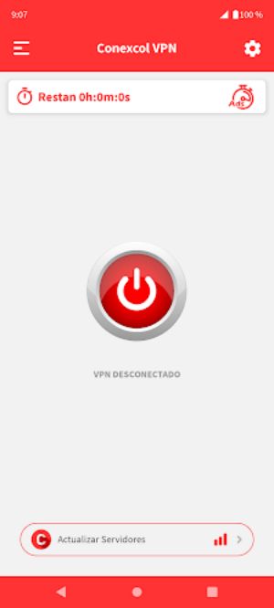 Conexcol VPN Captura de pantalla 1