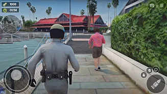 US Police Bike Rider Simulator ဖန်သားပြင်ဓာတ်ပုံ 1