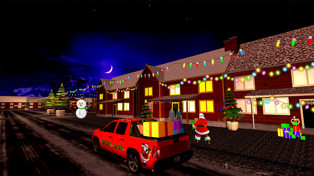 Christmas Santa Gift Delivery Captura de pantalla 3