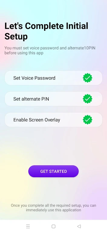 Voice Lock: Unlock Screen Lock Screenshot 3