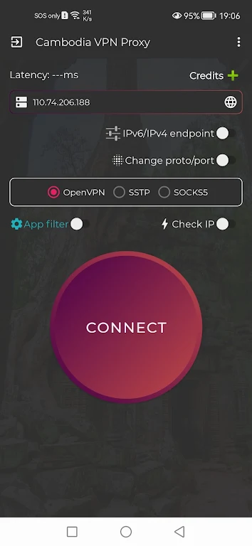 Cambodia VPN -  Cambodian IP 螢幕截圖 0