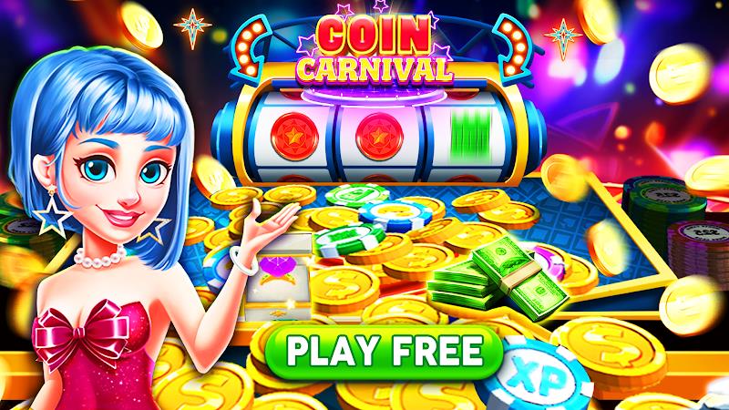 Coin Carnival Cash Pusher Game स्क्रीनशॉट 0