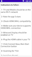 HDMI connector screen cast tv Скриншот 3