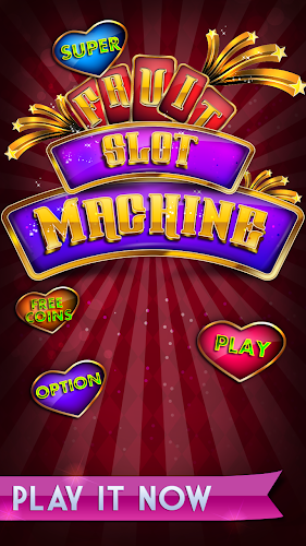 Super Fruit Slot Machine Game ภาพหน้าจอ 0