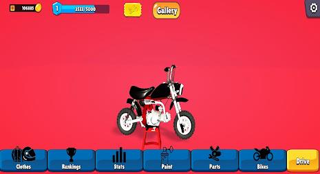 Wheelie King 6 : Moto Rider 3D Schermafbeelding 0