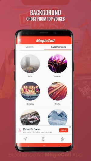 MagicCall App Captura de pantalla 2