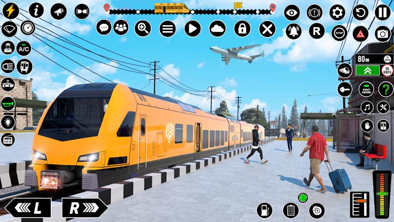 Real Indian Railway Train Game 스크린샷 0