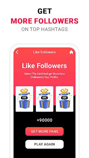 Real Followers and Likes, Fans Ảnh chụp màn hình 3