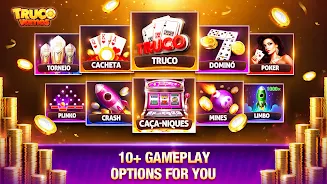 Truco Vamos: Slots Crash Poker Captura de tela 0