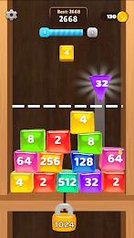 Jelly Cubes 2048: Puzzle Game 螢幕截圖 3