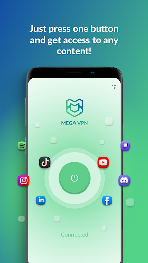 MegaVPN - Secure Fast VPN 螢幕截圖 1