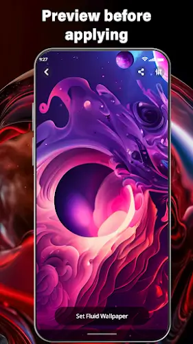 Magic Fluids: Fluid Wallpaper 스크린샷 3