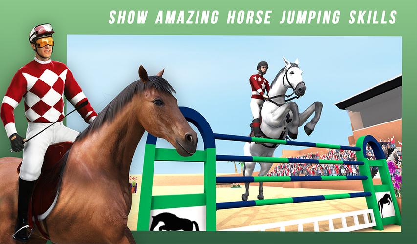 Horse Show Jump: Horse Games 스크린샷 3