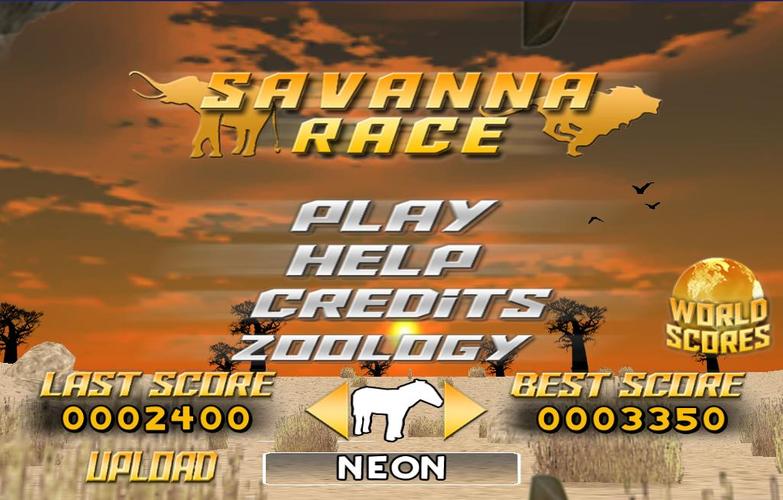 Savanna Race Schermafbeelding 3
