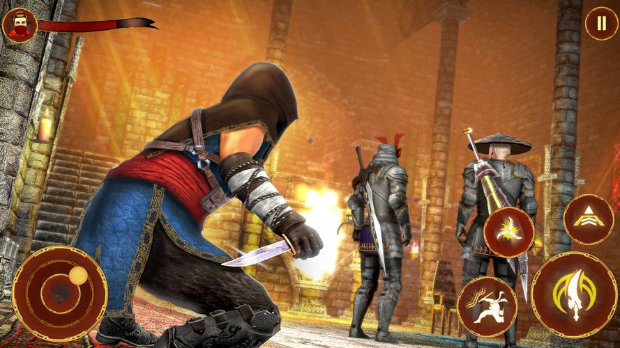 Schermata Ninja Shadow Fighting Games 3D 0