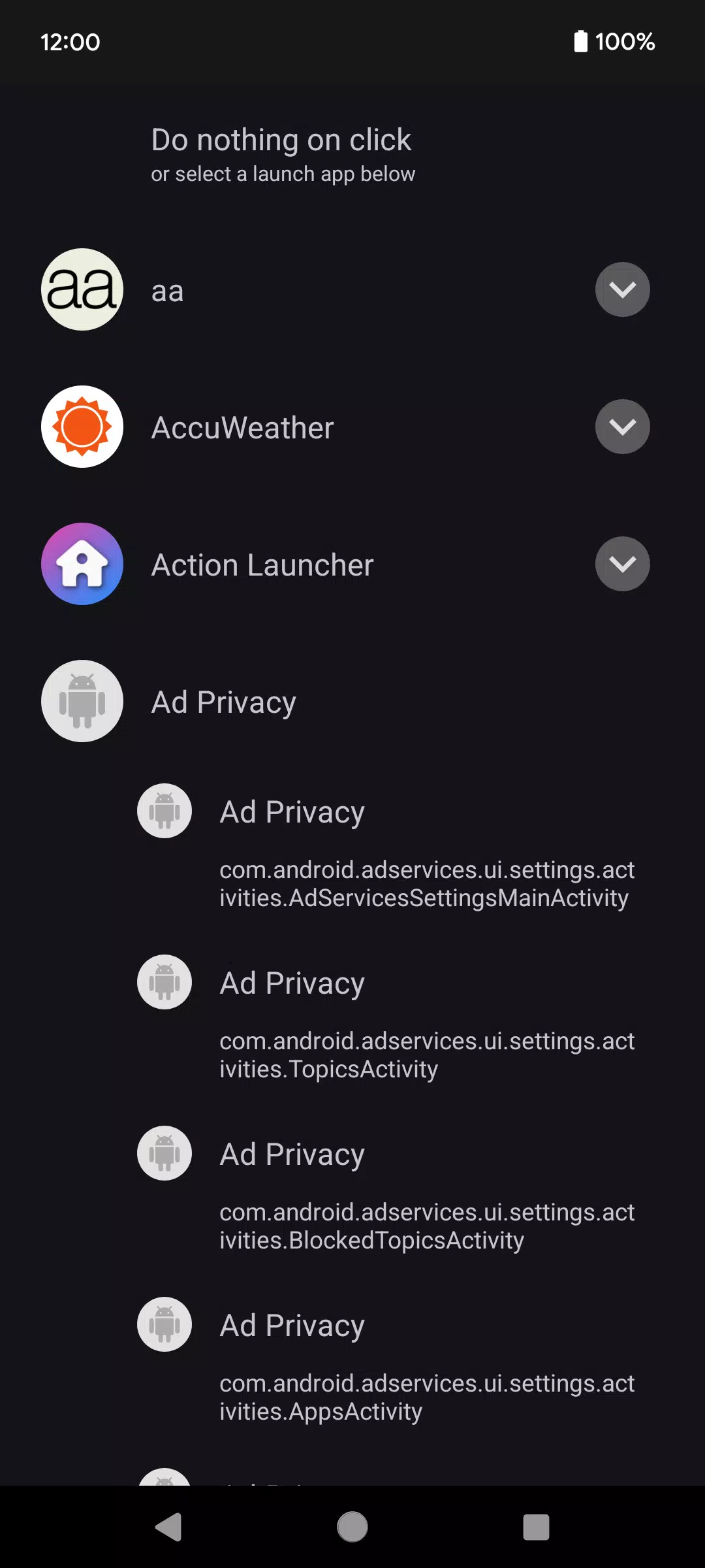 Transparent Widget Ekran Görüntüsü 1
