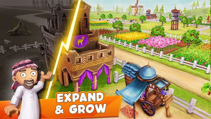 Camel Farm: Perfect Idle Farm 스크린샷 2