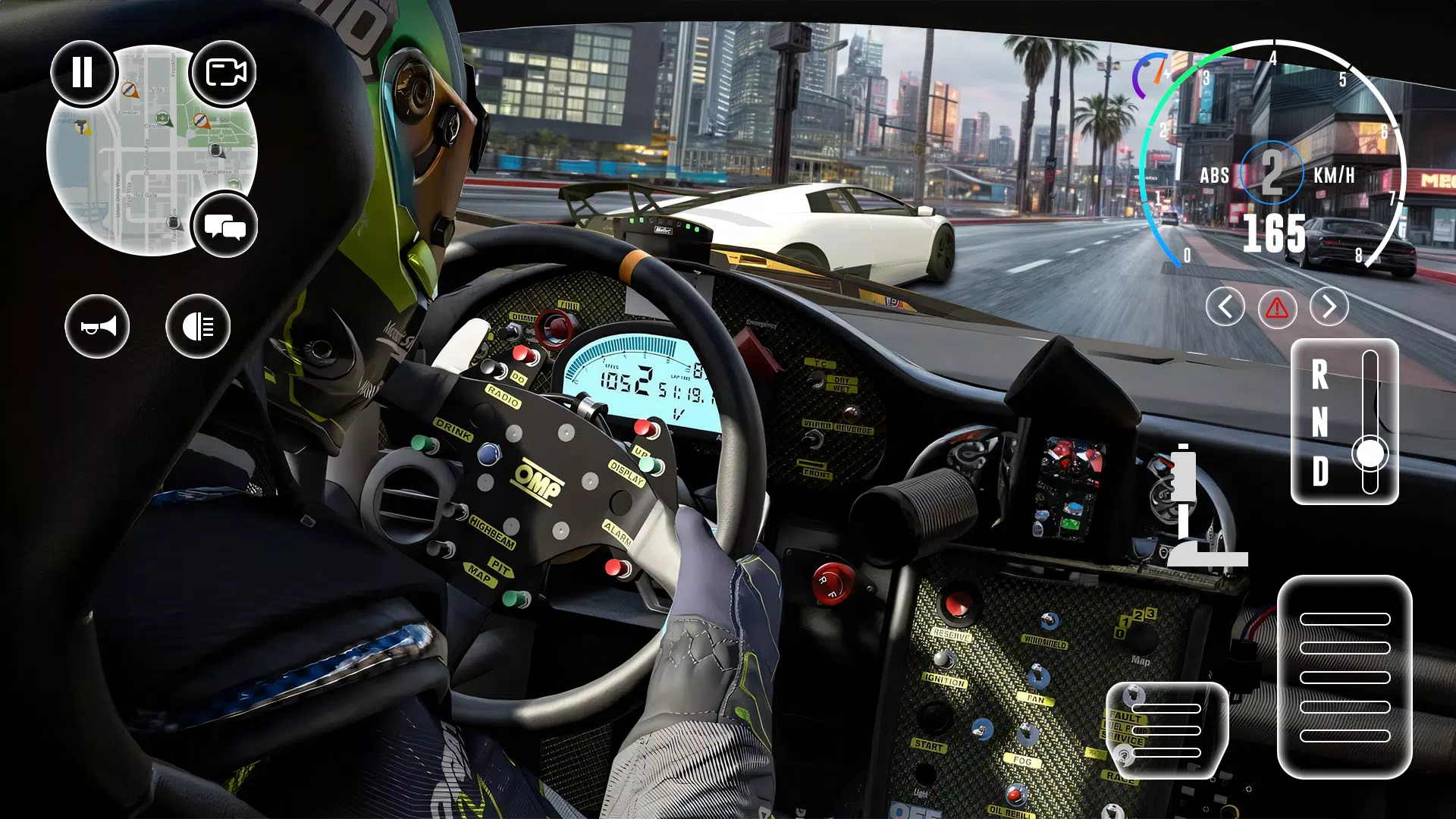 Car Driving City 3D Simulator 스크린샷 1