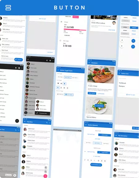 MaterialX - Material Design UI スクリーンショット 1