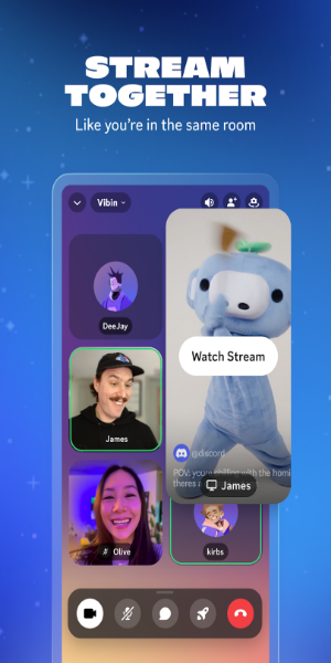 Discord - Talk, Play, Hang Out Mod ภาพหน้าจอ 1