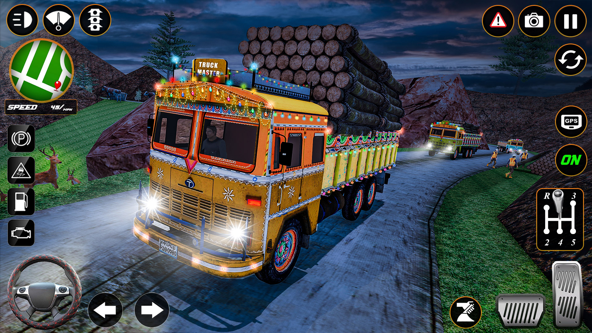 Schermata Crazy Truck Driving:Truck Game 0