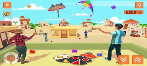 Kite Game Kite Flying Ảnh chụp màn hình 1