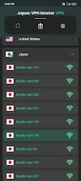 Japan VPN Master - VPN Proxy Tangkapan skrin 1