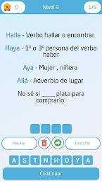 Ortografía y gramática Español スクリーンショット 3