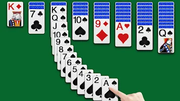 Spider Solitaire-card game Capture d'écran 1