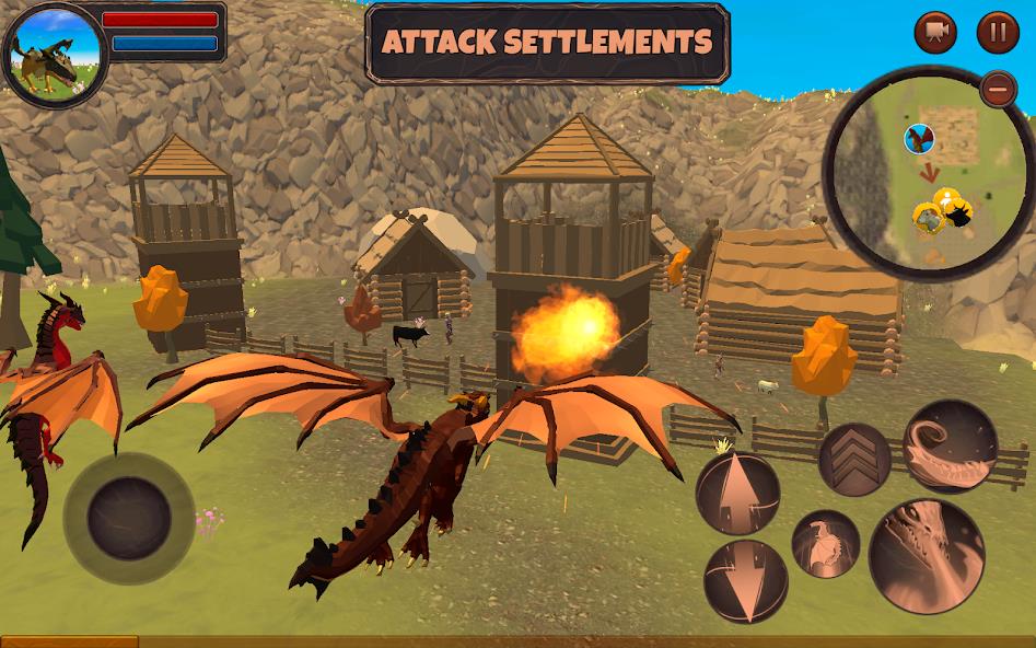 Dragon Simulator 3D Mod Screenshot 3