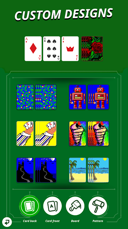 Solitaire - 3 in 1 Card games Capture d'écran 2