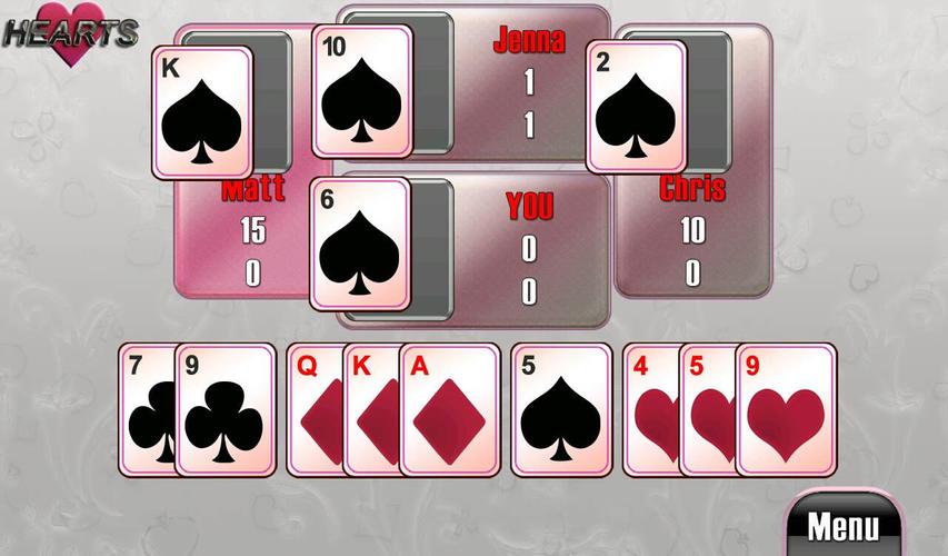 Hearts Screenshot 1