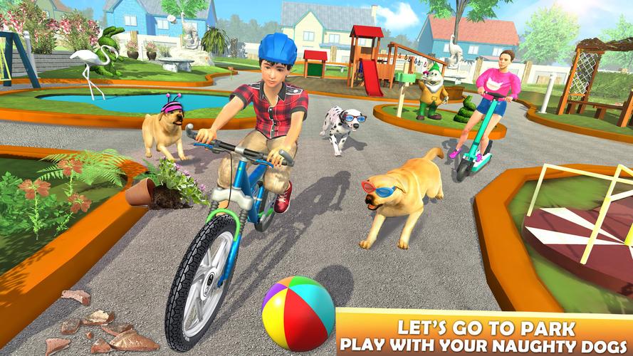 Schermata Family Pet Dog Games 2