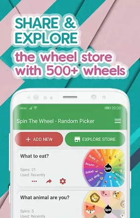 Spin The Wheel Random Picker Schermafbeelding 0