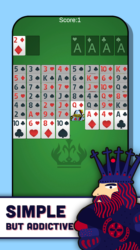 FreeCell Solitaire - Card ภาพหน้าจอ 2