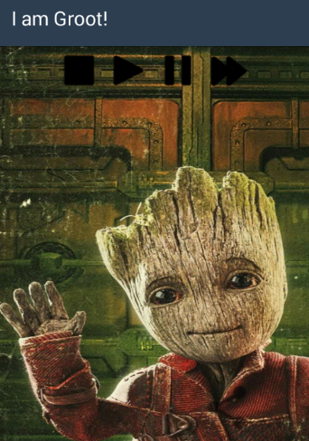 I am Groot Button ဖန်သားပြင်ဓာတ်ပုံ 2