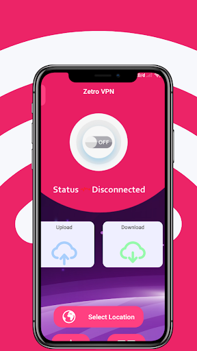 Zetro VPN - Fast and Secure Captura de pantalla 3